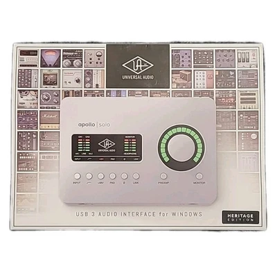 Universal Audio Apollo Solo USB Heritage Edition [FSS] - Immagine 1 di 4