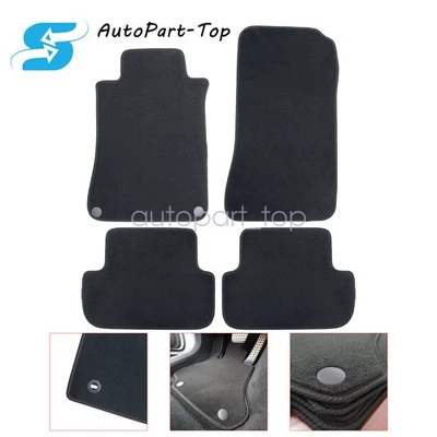 Alfombrillas de terciopelo impermeables para Mercedes-Benz W209 Clase CLK 2003-2009 Foto 1 de 4