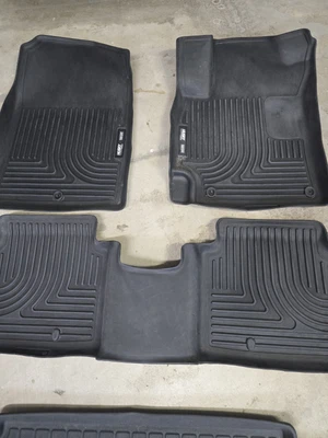 Hyundai Elantra All Weather Floor Mats With Cargo Liner.  - Image 1 of 2