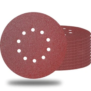 10 PCS 9-Inch 10 Hole 60 Grit Drywall Sandpaper -9" Aluminum Oxide... - Picture 1 of 7