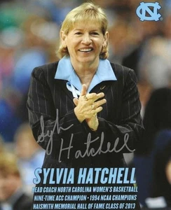 Signed 8x10 SYLVIA HATCHELL University of North Carolina Autographed Photo w/COA - Picture 1 of 1