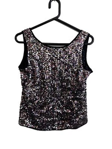 WEEKEND MAXMARA Didy Sequin Top Multicoloured Women’s Size Small RRP £145 - Picture 1 of 4