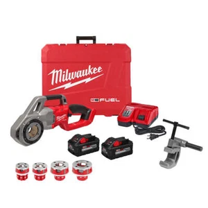 Milwaukee 2870-82 M18 FUEL 18V Compact Pipe Threader Kit w/ ONE-KEY - Recon - Picture 1 of 12