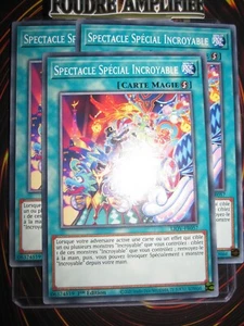YU-GI-OH! PLAYSET (LOT DE 3) SPECTACLE SPECIAL INCROYABLE LIOV-FR057 NEUF FR - Picture 1 of 1
