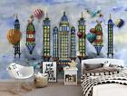 3D Color Building Kep5775 Wallpaper Mural Self-Adhesive Removable Sticker Kay