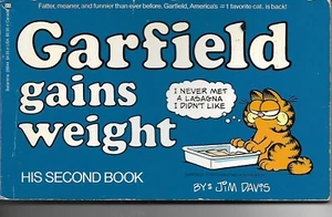 Vintage Garfield Gains Weight - Jim Davis - Picture 1 of 1