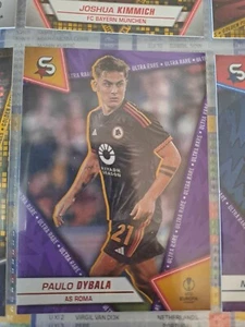 Topps Super Stars Paulo Dybala AS Roma Ultra Rare numbered /99 - Zdjęcie 1 z 2