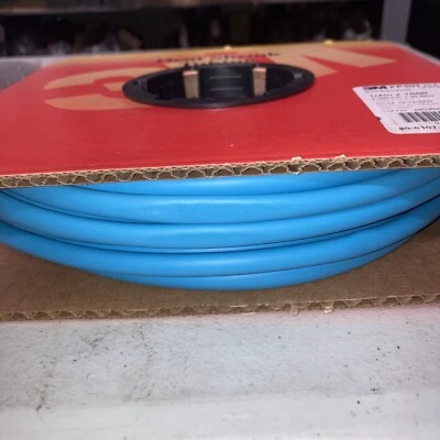 "Tubo termorretráctil azul 3M FP301 1/4"", relación de contracción 2:1 carrete de 100 pies" Foto 1 de 3