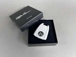 Alfa Romeo Giulia Stelvio Pokrowiec na klucze Key Cover Bianco Trofeo - Zdjęcie 1 z 2