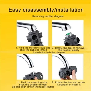 Multifunctional Wrench Aerator Key for Kitchen and Bathroom Faucets Removal Tool - Picture 1 of 8
