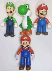 JAKKS Pacific Super Mario Bros. Movie Mario 5" & Nintendo Figuren 4 Stück - Bild 1 von 11