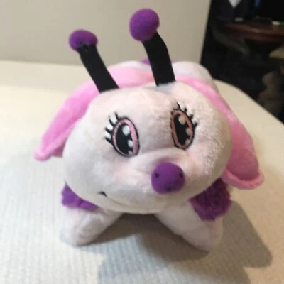 Pillow Pet, Butterfly, Preowned, Pee-wee, 11” Pillow, 2011, Multicolored - Image 1 of 4