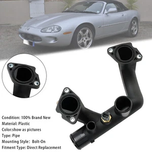Thermostat Cover Outlet Pipe w/Sensor Pour Jaguar Vanden Plas XJ8 & XK8 - Picture 1 of 13