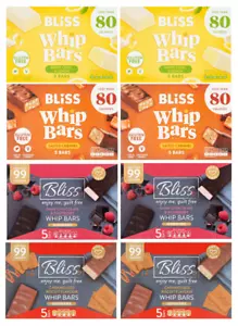 NEU 40 Bliss Peitschenriegel verschiedene Bliss Bars Skinny Peitschenriegel - Bild 1 von 1