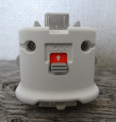 Adaptador Motion Plus Original Oficial Nintendo Wii OEM Motion Plus Blanco RVL-026  Foto 1 de 4
