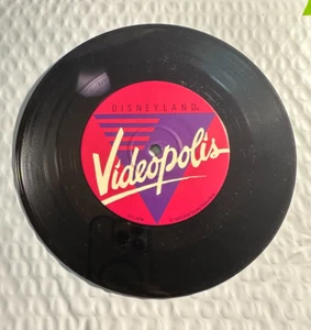 DISNEYLAND VIDEOPOLIS 1985 7" PROMOTIONAL VINYL RECORD WALT DISNEY PRODUCTIONS - Picture 1 of 4