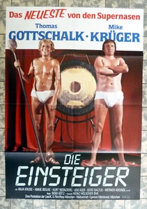 DIE EINSTEIGER Thomas Gottschalk Mike Krüger A1-FILMPOSTER Kinoplakat ´85 - Bild 1 von 1