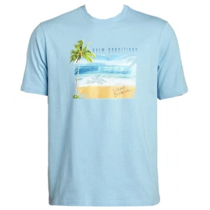 Tommy Bahama Men's Palm Conditions T-Shirt , Aqua Ice , Size M - Picture 1 of 1