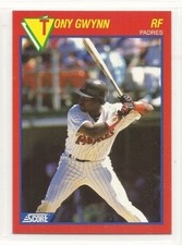 1989 Score Baseball Superstars - #40 - Tony Gwynn - San Diego Padres