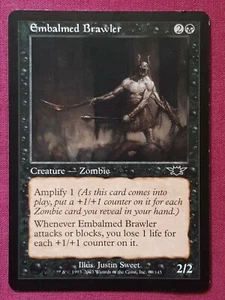 Magic The Gathering LEGIONS EMBALMED BRAWLER black card MTG - Picture 1 of 2