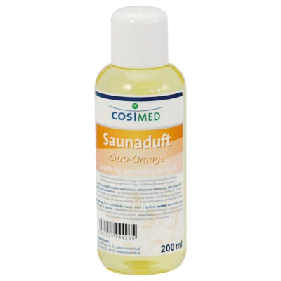 cosiMed Saunaduft Citro-Orange, Konzentrat, Saunaaufguss, Saunazubehör, 200 ml - Bild 1 von 2