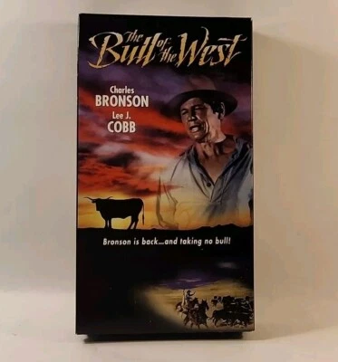 1995 The Bull Of The West Charles Bronson Western Movie on VHS Video Tape NM - Image 1 of 4