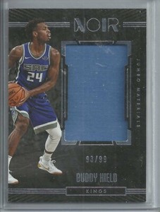 2017-18 Noir Jumbo Materials- Buddy Hield /99 Kings!