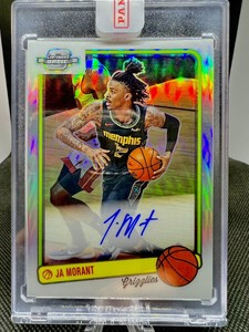 2020 Panini Playoffs Contenders Optic 1983 Tribute Ja Morant Autograph 🔥