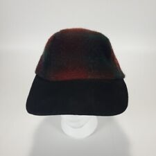 Woolrich Vintage Red Plaid Wool Blend Hat