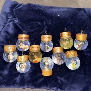Disney Mini Snow Globe Tree Christmas Globe Replacement Ornaments-9 Available. - Picture 1 of 14