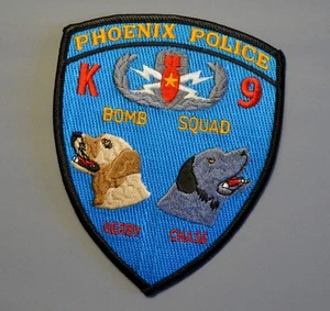 Phoenix Arizona Police K9 Bomb Squad Patch ++ Mint AZ - Bild 1 von 1