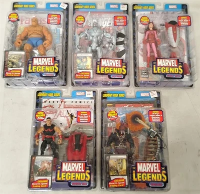 Lote de (5) bonecos de ação Marvel Legends Legendary Riders ToyBiz novo MOC - Imagem 1 de 4