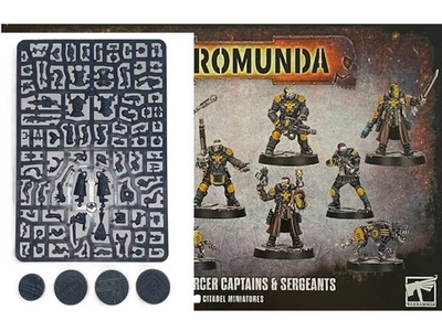 40k Necromunda NUEVO Palanite Enforcers Capitanes y Sargentos Sprue Único Foto 1 de 4