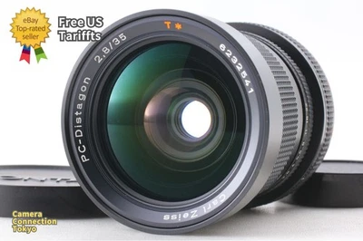 [Near MINT] Contax Carl Zeiss T* PC-Distagon 35mm f2.8 AEG Shift Lens From JAPAN - Image 1 of 4