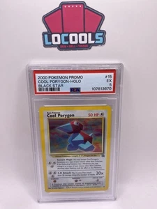 Pokemon Black Star 2000 promoción Cool Porygon Holo BSP #15 PSA 8 - Imagen 1 de 2