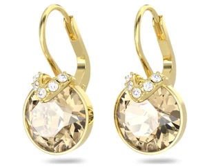 Swarovski 5662093 Orecchini pendenti Bella V Taglio tondo Tono dorato Placc. Oro - Foto 1 di 5