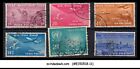 INDIA - 1954 YEAR UNIT COMPLETE SET OF STAMPS - 6V - USED
