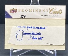 2009 Upper Deck Jeremy Bulloch Bobba Fett Prominent Cuts Signed Auto PSA/DNA /4