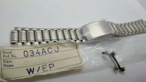 Original Seiko Pulsar Bracelet 034ACJ Replaces G1105S B1241S Vintage N.O.S. - Picture 1 of 4