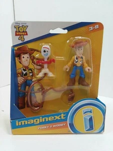 NEW Imaginext Disney Pixar Toy Story 4 Forky & Woody NIP - Picture 1 of 2