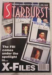 Starburst Magazine #209 Xfiles, Keanu Reeves David Duchovny Gillian Anderson - Picture 1 of 24