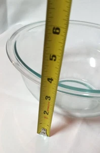 Pyrex Clear Bowl Dishwasher and Microwave safe New food prep kitchen mixing - Picture 1 of 5