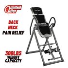 Inversion Table Back Pain Therapy Teeter Relief Fitness Gym Workout Hang Gravity