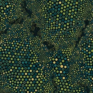 Shangri-La - 1/2 Yard Increments, Cut Continuously (16617M-43 Tile Texture Gree) - Picture 1 of 1