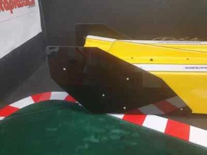 BAN8515 DELTA PLASTIK - WR SPEED RC BODY ARRMA - 2 PINNE - SIDE WINGS 3mm - Picture 1 of 2