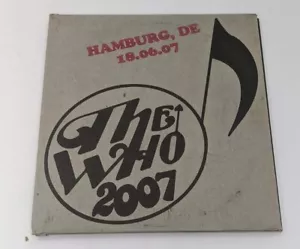 The Who 2007- Hamburg, DE 18.06.07 (CD, 2007, Rock and Roll) *Read* - Imagen 1 de 3
