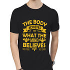 New T-Shirt The Body Achieves Tee Cotton Size S To 3Xl