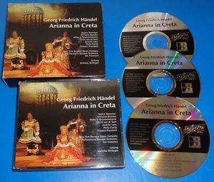 Nicholas McGegan/Sophie Daneman HANDEL Arianna in Creta - NDR 3 CD set - Picture 1 of 2