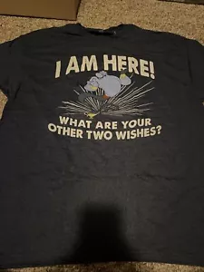 Disney World Disneyland Aladdin Robin Williams Genie Adult XL Shirt Broadway - Picture 1 of 4
