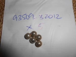 NOS Yamaha OEM 9/32 Transmission Ball L5T YG1 YJ2 93509-32012 QTY5 - Picture 1 of 1